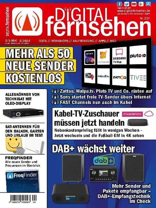 Title details for Digital Fernsehen by Auerbach Verlag and Infodienste GmbH - Available